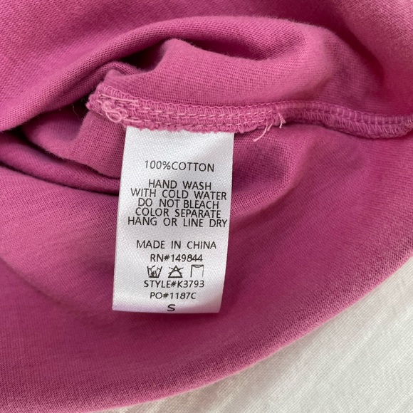 Refined canvas S raw hem top - Picture 4 of 5